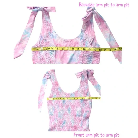 LoveShackFancy Posy Tie Dye Swimsuit XS NWT - Picture 7 of 11